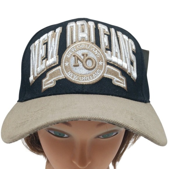 US Navy Other - New Orleans Black and Tan Baseball Cap‎ Hat, New with Tags